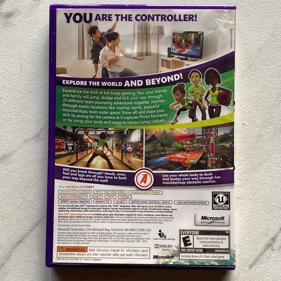 X BOX 360 Kinect Adventures! Video Game - Picture 2 of 5